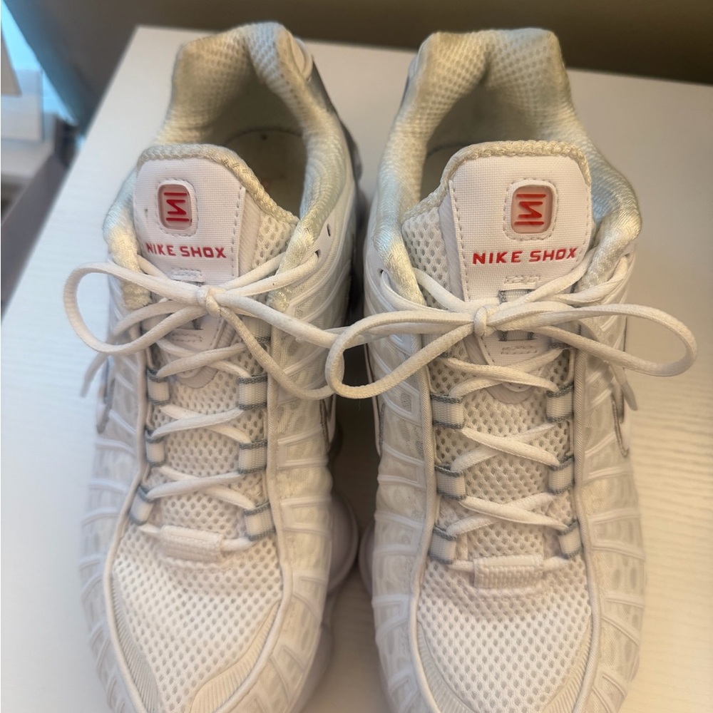 Nike Shox Women’s White Athletic Shoes